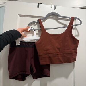 Nike Women's Brown Sports Set